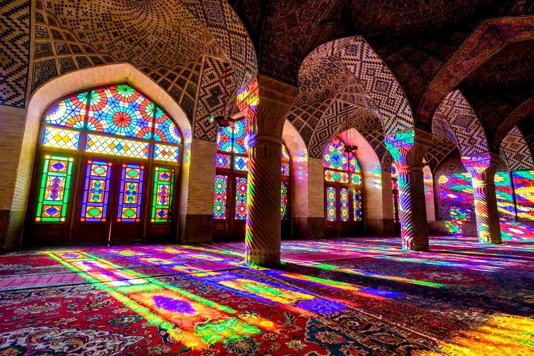 حافظیه در غروب